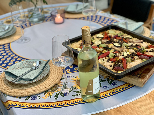 Obrus i kółko SŁONECZNIK