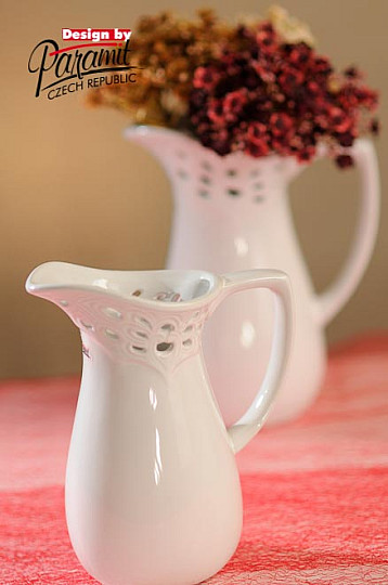 Wazon LACE JUG biały