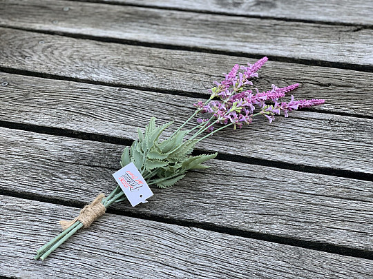 Wiązka Garden Lawenda 46 cm różowa