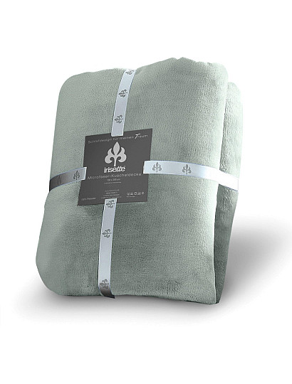 Miękki koc RELAX 34 SAGE