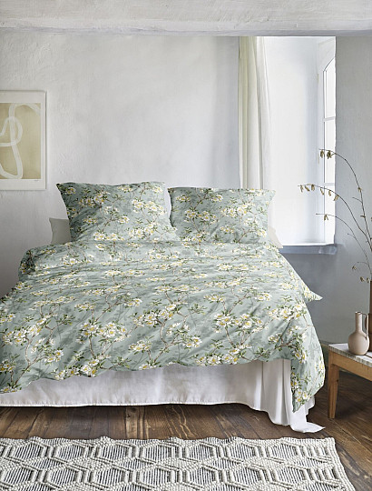 IRISETTE luksusowa satyna bawełniana TOKIO 8537-30 MENTOL