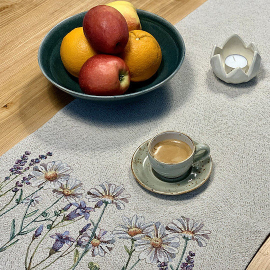 Gobelinowy obrus i szal WIOSNA CRUSH