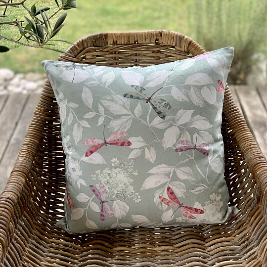 Poszewka dekoracyjna ROSETO DRAGONFLY mentol