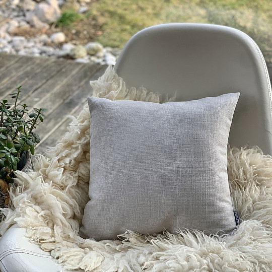 Poszewka dekoracyjna GERSTER 7650 SZARY