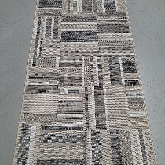 Dywan zewnętrzny Prisma in-out brązowo-szary