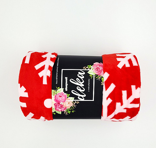 Kocyk MF FLAKE RED