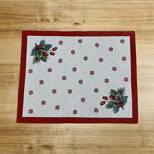 Podkładka świąteczna ŚWIECA ŚWIĄTECZNA