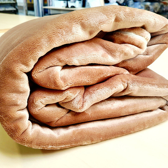 Pościel z mikroflaneli CZEKOLADA