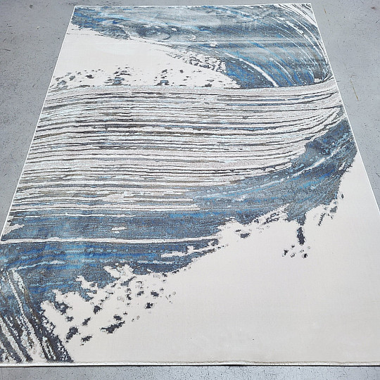 Dywan BLOOM 466 niebieski