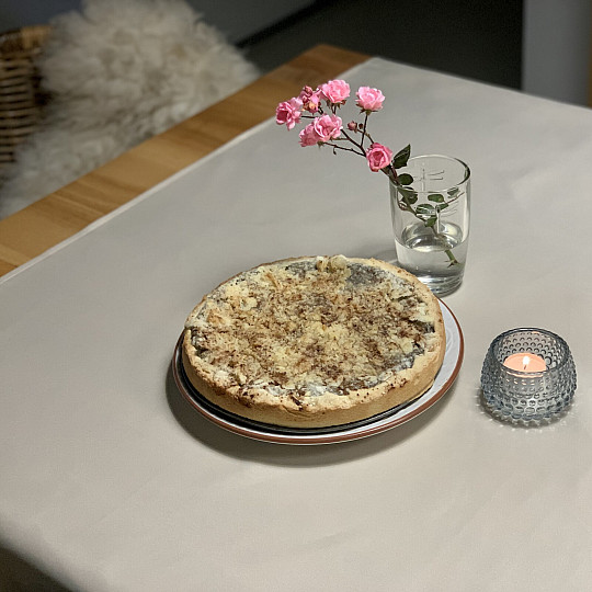 Gładki obrus BEŻOWY