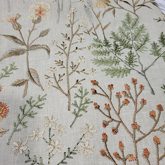 Szalik haftowany RUDY BEŻ