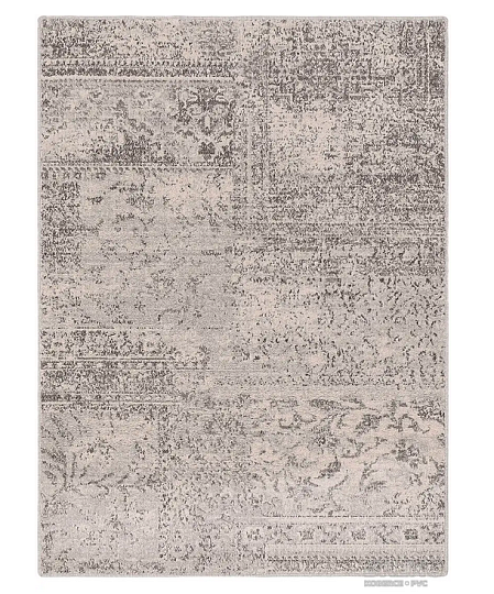 Luksusowy wełniany dywan ISFAHAN Korist szary