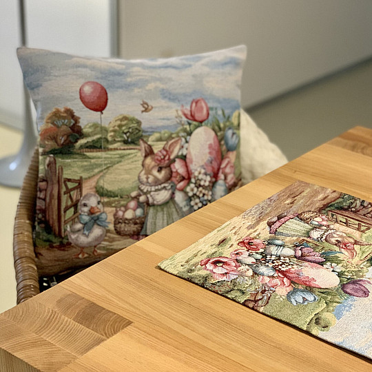 Obrus i szalik z gobelinu PODRÓŻ WIELKANOCNA