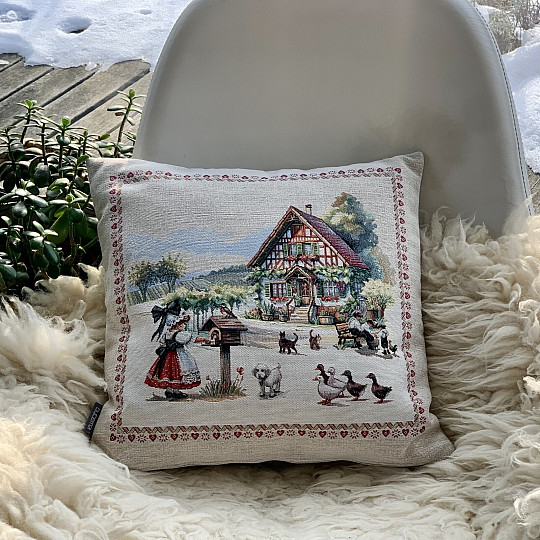 Poszewka na poduszkę gobelinową DVOREK