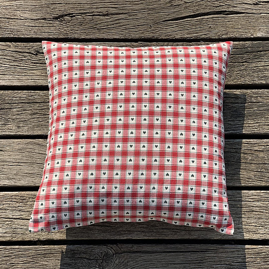 Poszewka dekoracyjna MAXI CORET czerwona