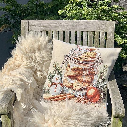 Dekoracyjna osłona świąteczna PUDEŁKO ŚWIĄTECZNE