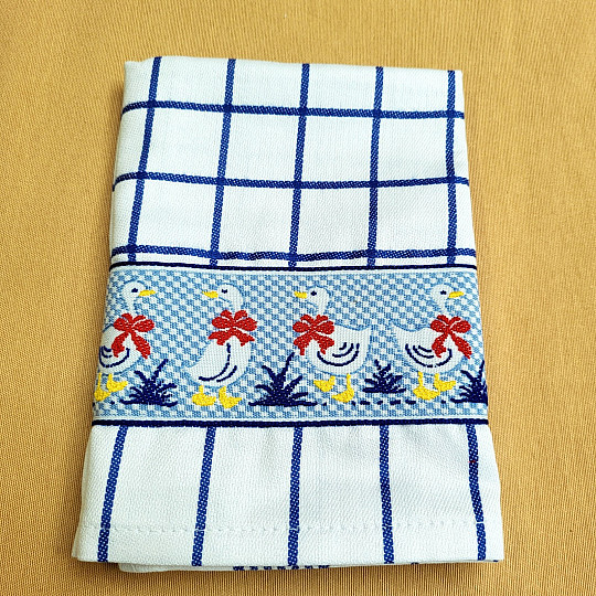 Ręczniki od GRANDMA WHITE GOOSE z kokardą