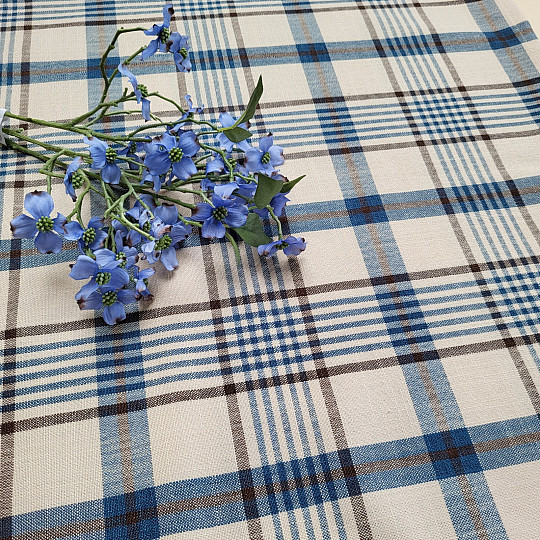 Obrus i szalik ANZOL BLUE