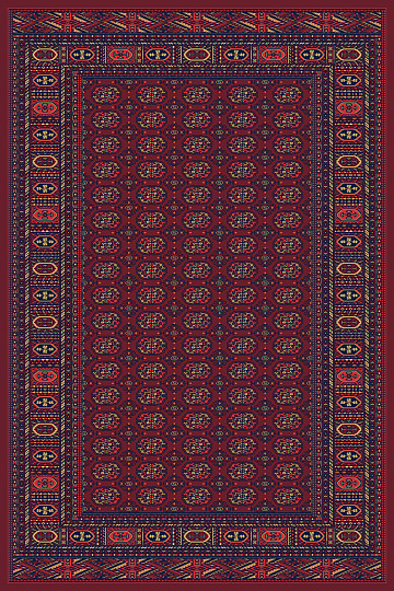 kawałek dywan SOLID 15 czerwony