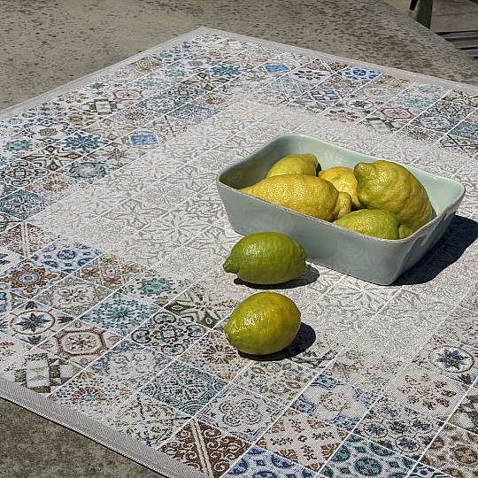 Obrus i szalik z gobelinu VINTAGE MOSAIC