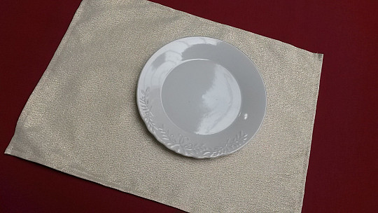 Świąteczna zastawa stołowa FLASH silver natur