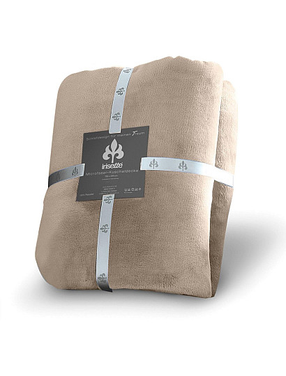 Miękki kocyk IRISETTE 87 MOCCA