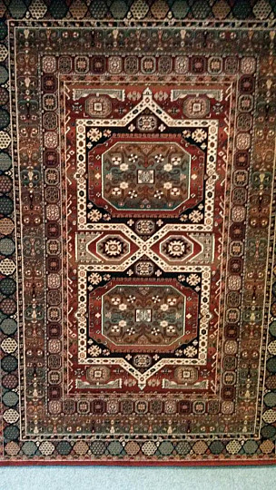 Luksusowe dywany wełniane ROYAL środkowe kasety