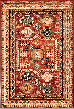 Luksusowe wełniane dywany KASHQAI 4306/300