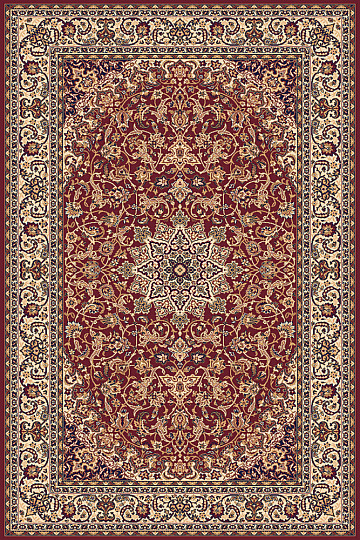 kawałek dywan SOLID 55 czerwony