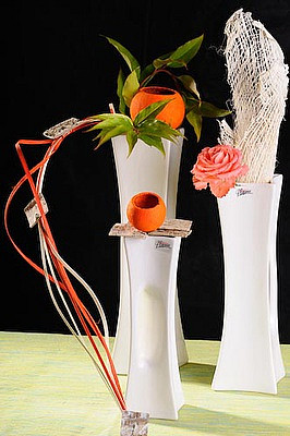 Wazon X-VASE biały