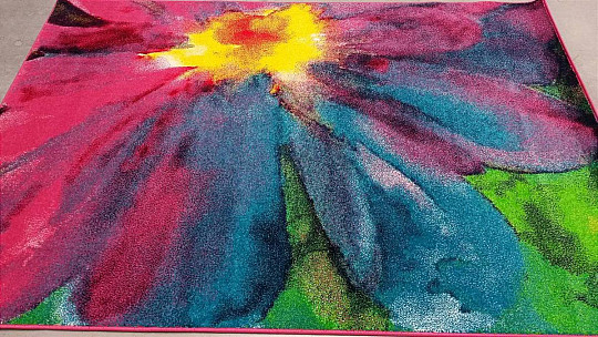 Dywan w kawałku MULTI COLOR Flower