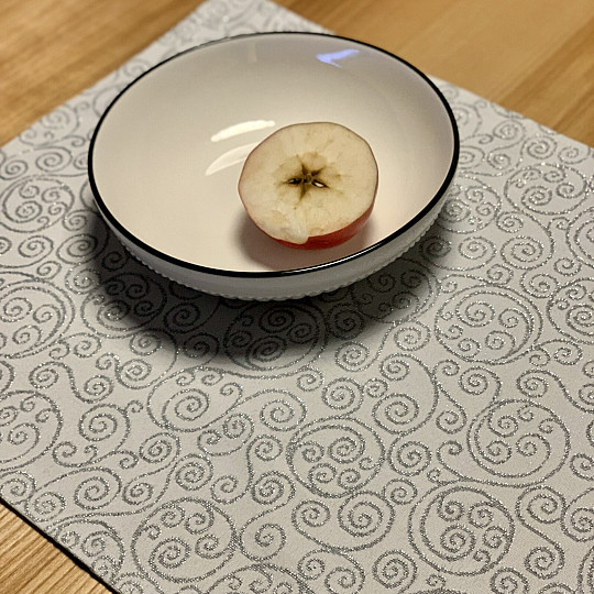 Świąteczna dekoracja świąteczna FLASH ozdoba srebrna