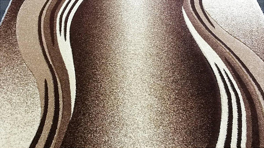 Dywan w kawałku ENIGMA brązowy