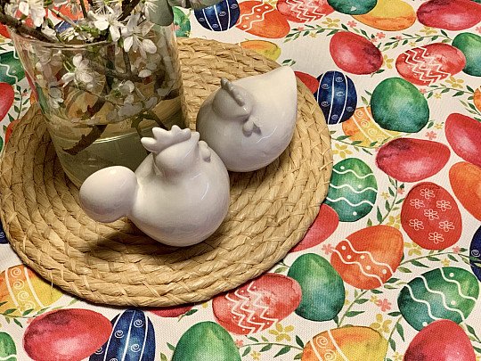 Obrus wielkanocny WESOŁY KRASLICE