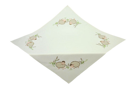 Obrusy i szale haftowane OWCE