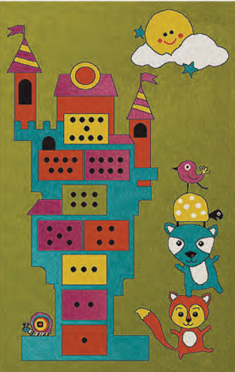 Dywan dziecięcy PLAY game tower