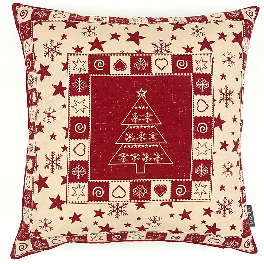 Świąteczna powłoka dekoracyjna CHRISTMAS TREE I RED