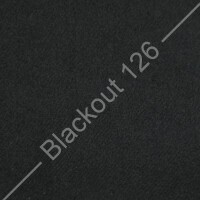 Tkanina dekoracyjna BLACKOUT na zasłony czarna 126