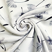 Tkanina dekoracyjna BLACK OUT DANDELION czarna