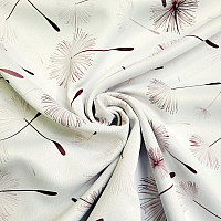 Tkanina dekoracyjna BLACK OUT DANDELION brąz