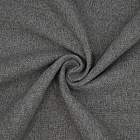 Jednolita tkanina dekoracyjna designerska DIM OUT GERSTER 77045/0840 CIEMNOSZARY