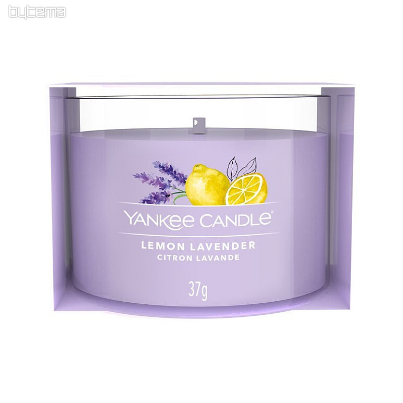 YANKEE CANDLE - LEMON LAVENDER VE SKLE 37 g