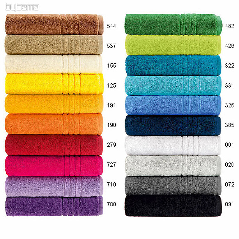 Luksusowy ręcznik i ręcznik kąpielowy MADISON 091 czarny