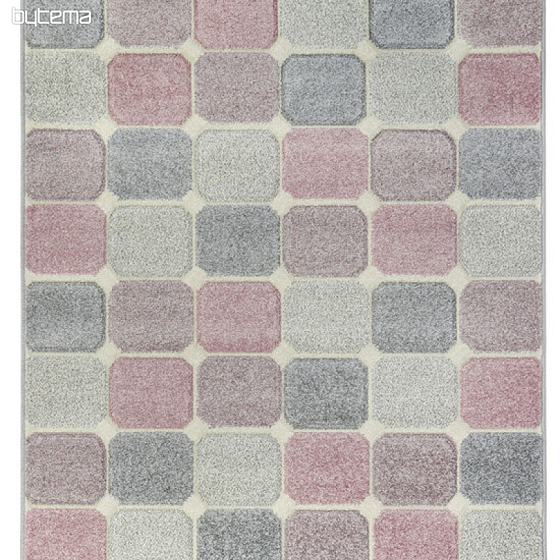Kawałek dywanu PORTLAND w kolorowe kostki