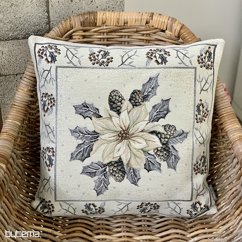 Świąteczna okładka gobelinowa SILVER GWIAZDA