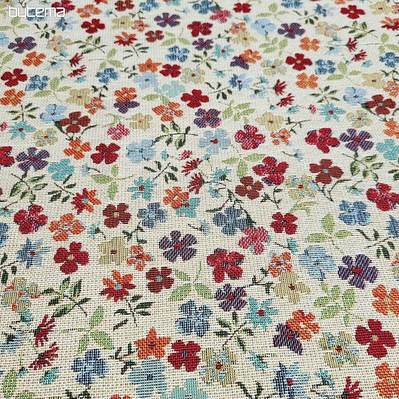 Tkanina gobelinowa BADI FLOWERS