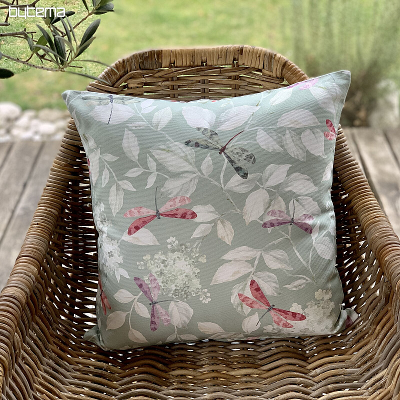 Poszewka dekoracyjna ROSETO DRAGONFLY mentol