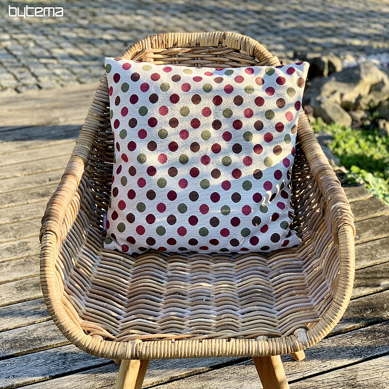 Poszewka na poduszkę gobelinową POLKA DOT