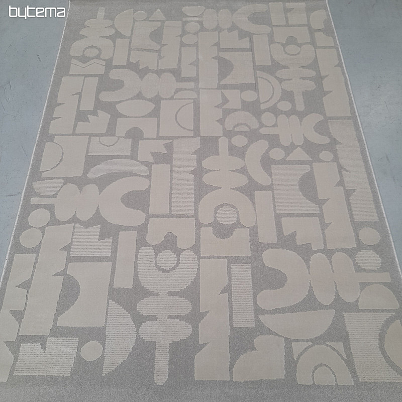 Dywan w kawałkach BOHO geometria