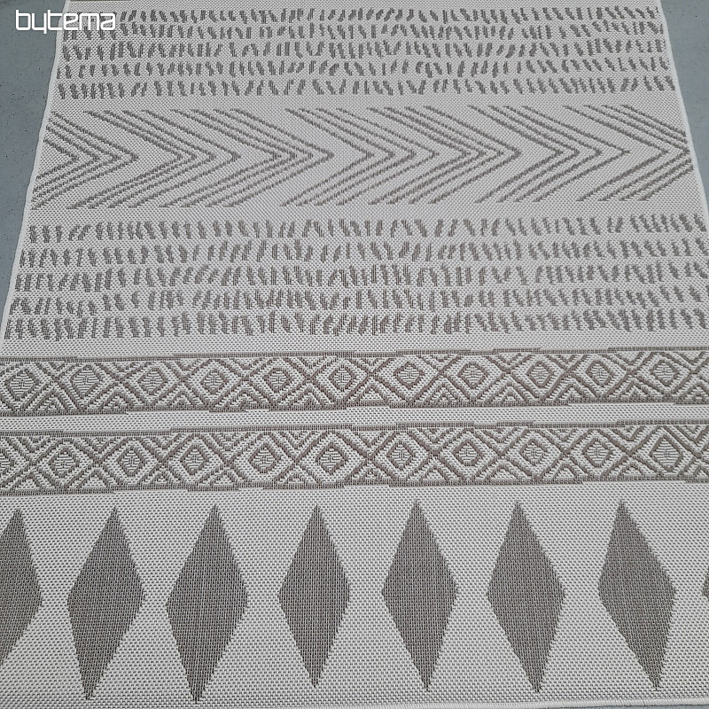 Dywan zewnętrzny Duce brązowo-beżowy